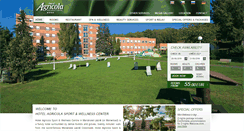 Desktop Screenshot of hotel-agricola.cz