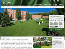 Tablet Screenshot of hotel-agricola.cz